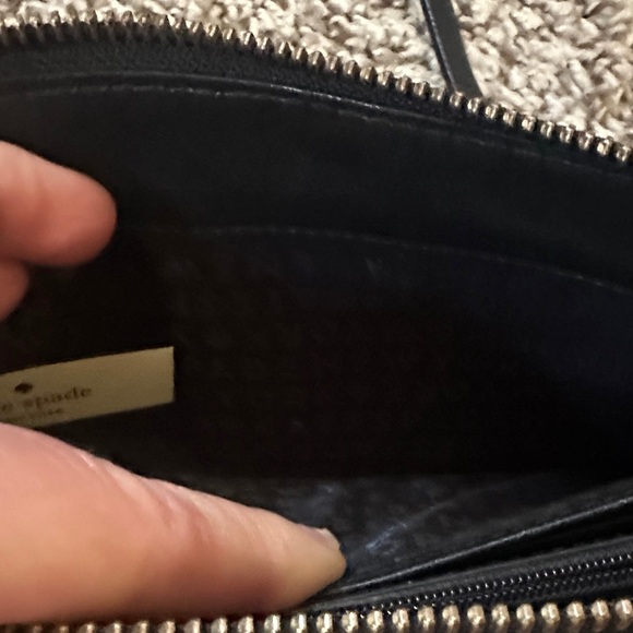 Kate Spade Black Pebbled Leather Crossbody Bag - Picture 9 of 12